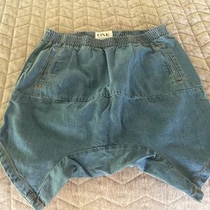 One Teaspoon harem denim short size xs